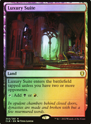 Luxury Suite Commander Legends: Baldur's Gate (Foil)