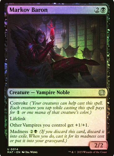 Indulgent Aristocrat Innistrad Remastered (Foil)