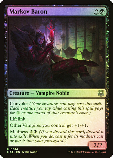 Indulgent Aristocrat Innistrad Remastered (Foil)