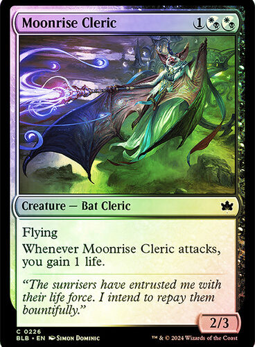 Moonrise Cleric Bloomburrow (Foil)