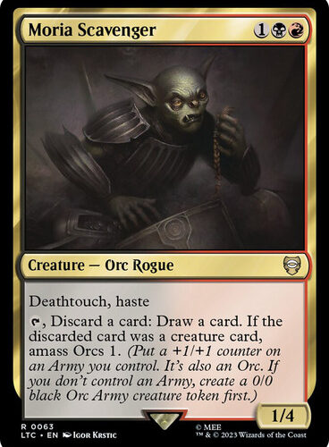 Moria Scavenger The Lord of the Rings Commander