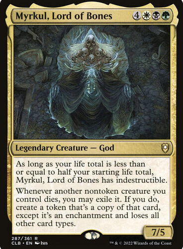 Myrkul, Lord of Bones Commander Legends: Baldur's Gate