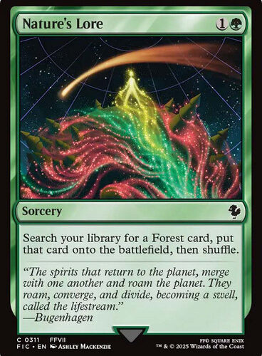 Nature's Lore FINAL FANTASY Commander