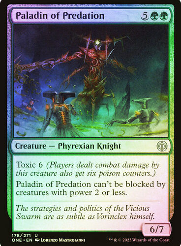 Paladin of Predation Phyrexia: All Will Be One
