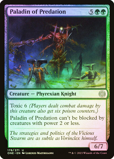 Paladin of Predation Phyrexia: All Will Be One