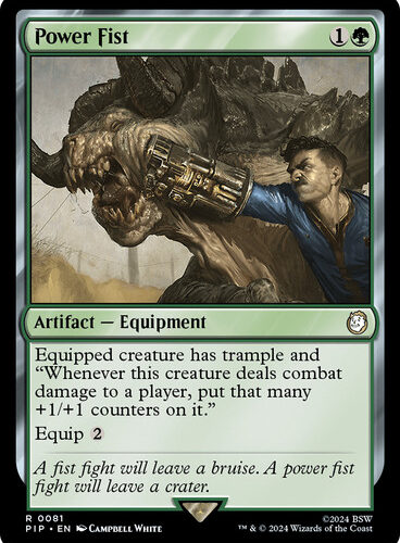 Power Fist Fallout Commander