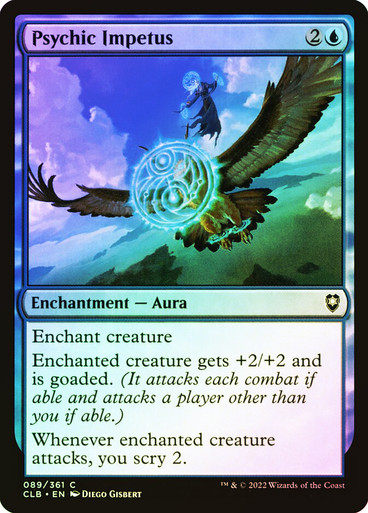 Psychic Impetus Commander Legends: Baldur's Gate (Foil)