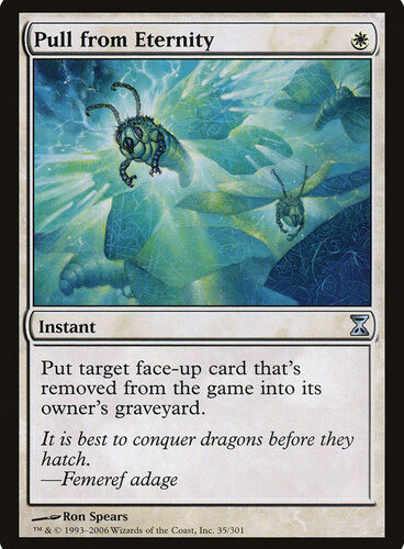 Pull from Eternity Time Spiral