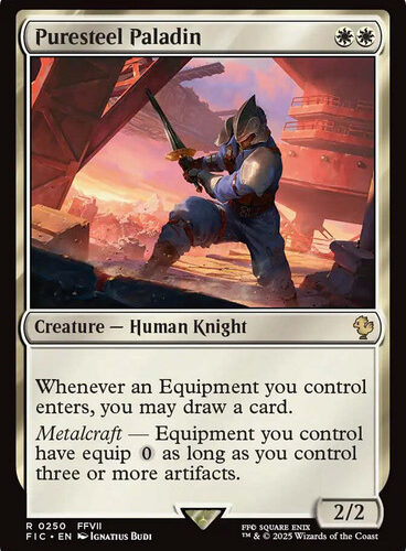 Puresteel Paladin FINAL FANTASY Commander