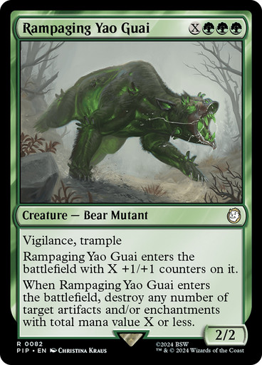 Rampaging Yao Guai Fallout Commander