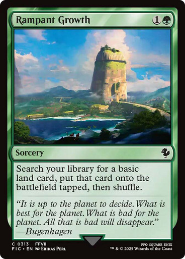 Rampant Growth FINAL FANTASY Commander