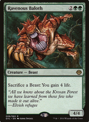 Ravenous Baloth Duel Decks: Anthology