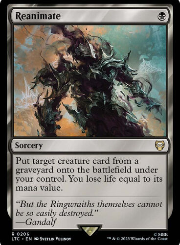 Reanimate The Lord of the Rings Commander