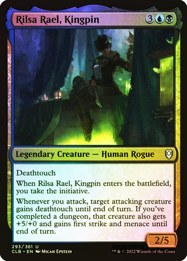 Rilsa Rael, Kingpin Commander Legends: Baldur's Gate (Foil)