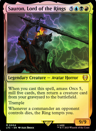 SauronLordOfTheRings__42531 Sauron, Lord of the Rings The Lord of the Rings Commander