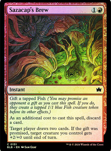 SazacapsBrew__25558 Sazacap's Brew Bloomburrow (Foil)