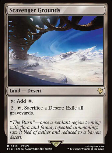 ScavengerGrounds__96141 Scavenger Grounds FINAL FANTASY Commander