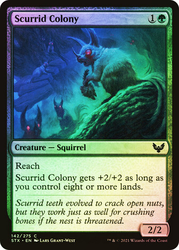 Scurrid Colony Strixhaven: School of Mages (Foil)
