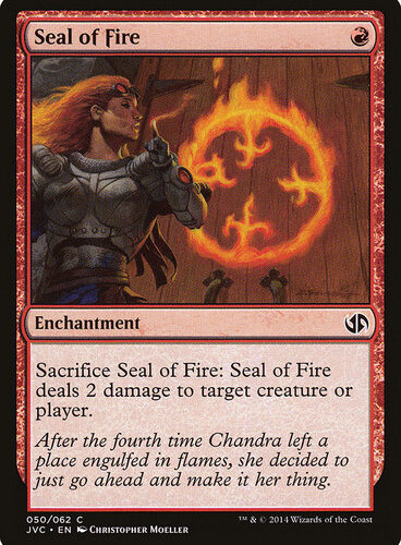 SealOfFire__33327 Seal of Fire Duel Decks: Anthology