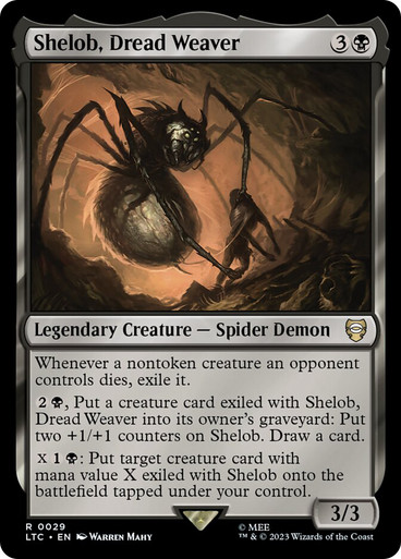 Shelob, Dread Weaver The Lord of the Rings Commander