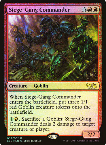 Siege-Gang Commander Duel Decks: Anthology (Foil)