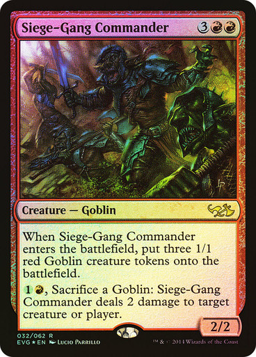 Siege-Gang Commander Duel Decks: Anthology (Foil)