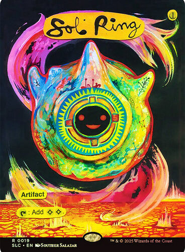 Sol Ring (Secret Lair Countdown) (#019) (Borderless) Secret Lair Drop Foil