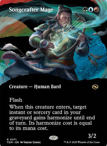 Songcrafter Mage (Borderless) Tarkir: Dragonstorm