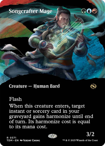 Songcrafter Mage (Borderless) Tarkir: Dragonstorm