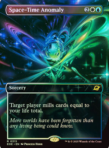 Space-Time Anomaly (Borderless) Edge of Eternities