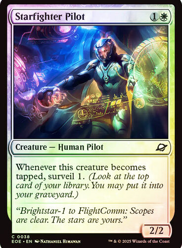 Starfighter Pilot Edge of Eternities