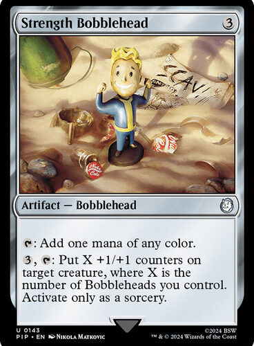 Strength Bobblehead Fallout Commander