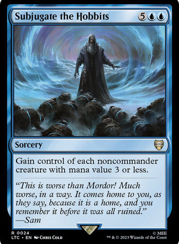 Subjugate the Hobbits The Lord of the Rings Commander