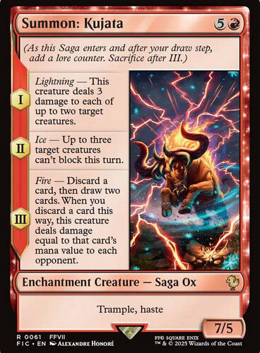 Summon: Kujata FINAL FANTASY Commander