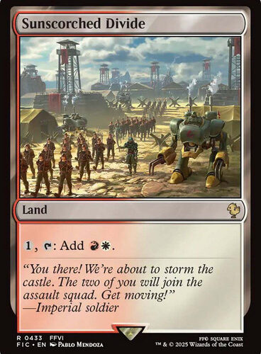 Sunscorched Divide FINAL FANTASY Commander