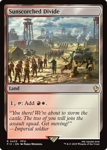 Sunscorched Divide FINAL FANTASY Commander