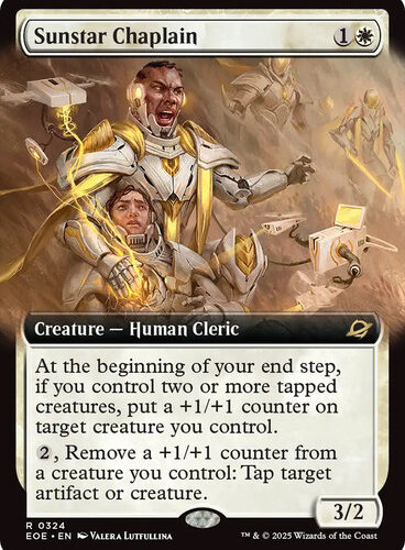 Sunstar Chaplain (Extended Art) Edge of Eternities