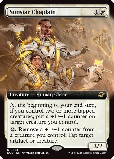 Sunstar Chaplain (Extended Art) Edge of Eternities