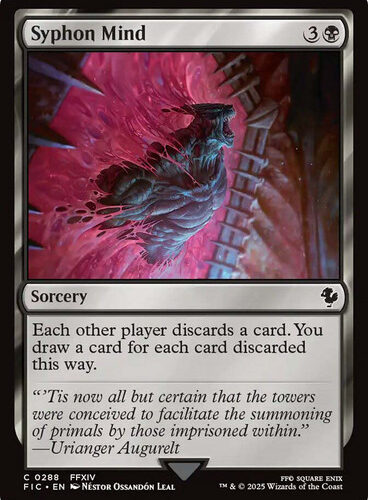 Syphon Mind FINAL FANTASY Commander