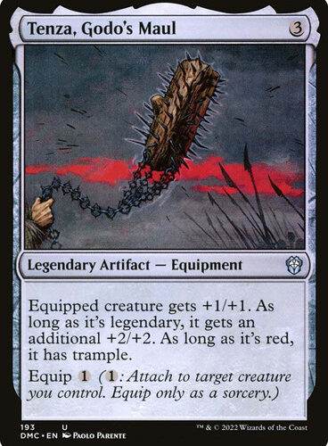 TenzaGodosMaul__65371 Tenza, Godo's Maul Dominaria United Commander