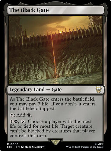 TheBlackGate__93672 The Black Gate The Lord of the Rings Commander