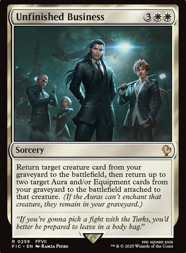 UnfinishedBusiness__49723 Unfinished Business FINAL FANTASY Commander