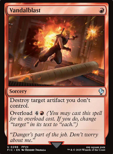 Vandalblast FINAL FANTASY Commander