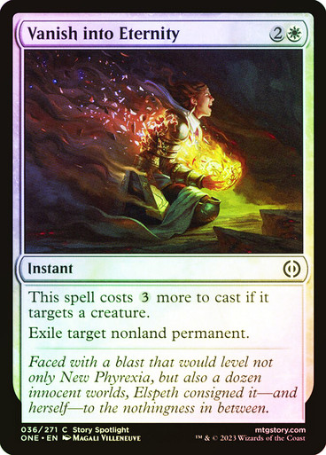 Vanish into Eternity Phyrexia: All Will Be One