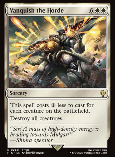 Vanquish the Horde FINAL FANTASY Commander