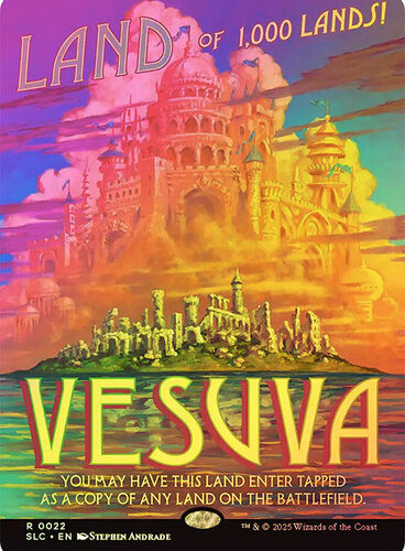 Vesuva (Secret Lair Countdown) (Borderless) Secret Lair Drop