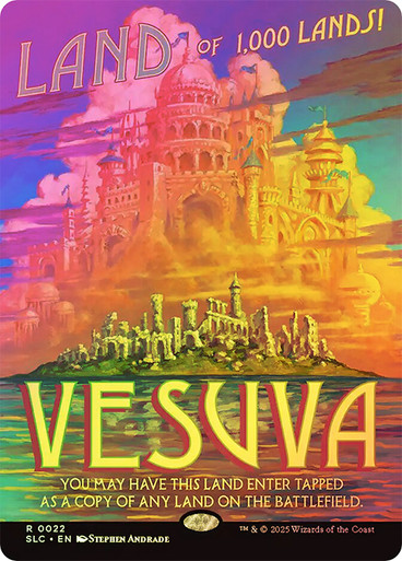 Vesuva (Secret Lair Countdown) (Borderless) Secret Lair Drop