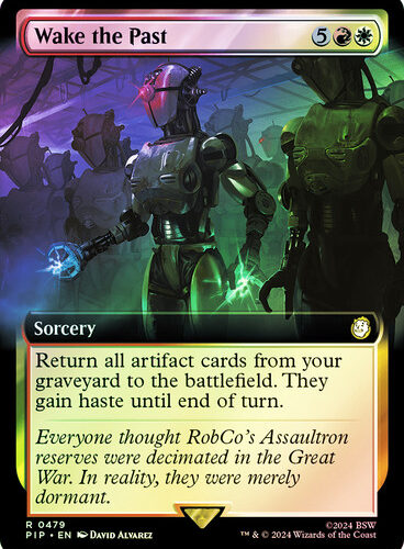 Wake the Past (Extended Art) Fallout Commander