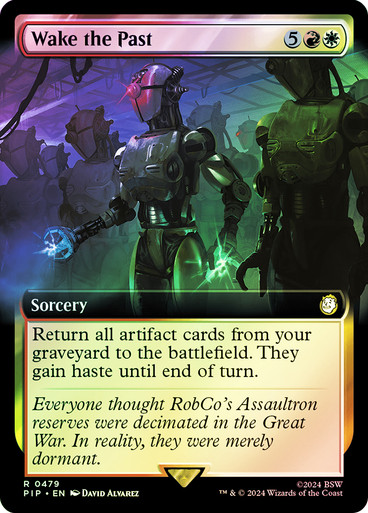 Wake the Past (Extended Art) Fallout Commander