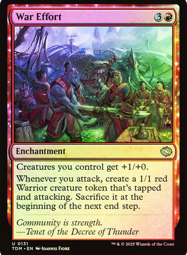 War Effort Tarkir: Dragonstorm (Foil)